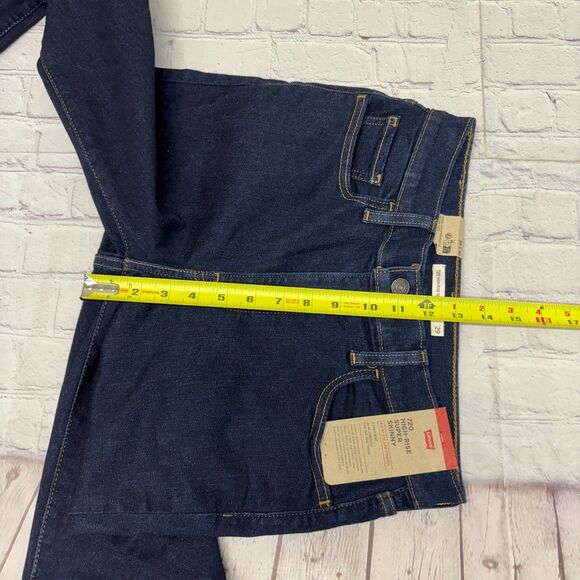 NWT Levi's 720 High Rise Super Skinny Jeans Women Size 29 Blue Denim D030 -20 - Picture 5 of 16